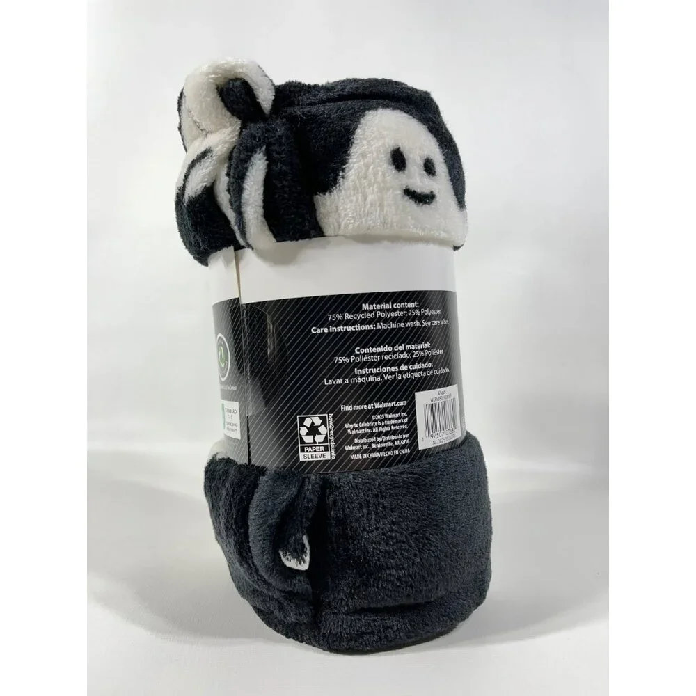 Halloween GHOSTS Plush Throw Blanket 50